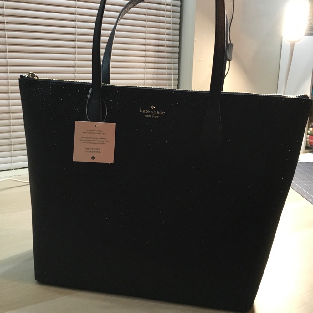 Brand New Kate Spade Tote Bag-Black